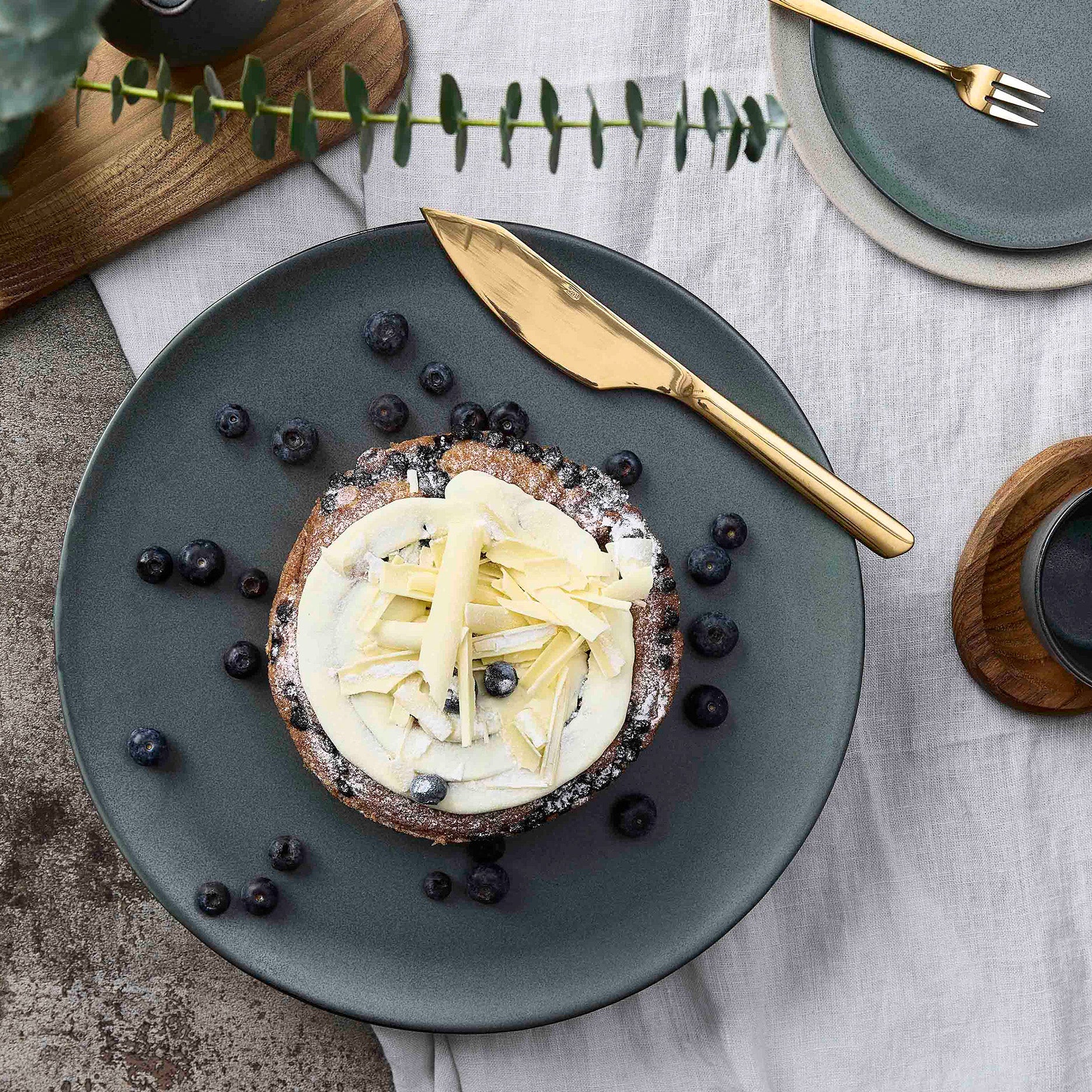 RAW Tortenmesser Goldfarben